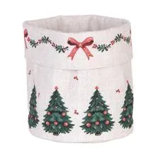 Košík na pečivo TRADITIONAL CHRISTMAS HARMONY Ø 15x16 cm