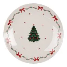 Porcelánový dezertní talíř TRADITIONAL CHRISTMAS HARMONY