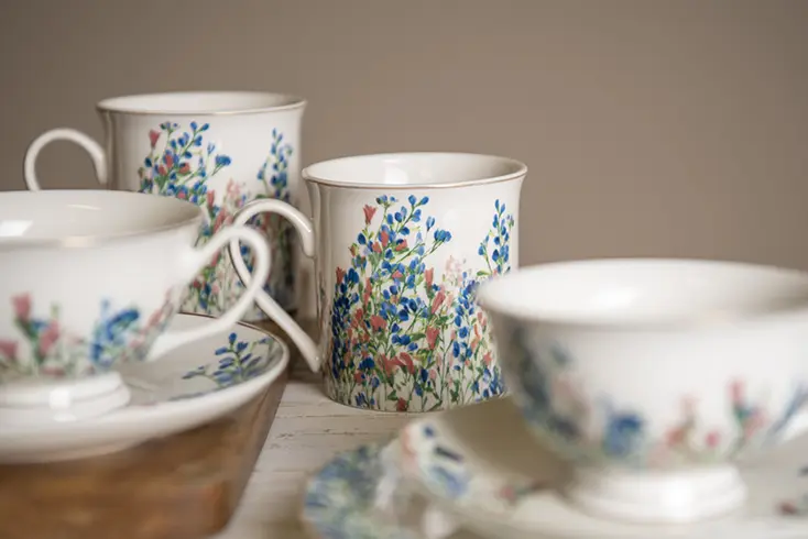 Flowers in Spring – Stolní servis – detail 3