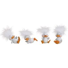 Čtyři rozdováděné kachničky 